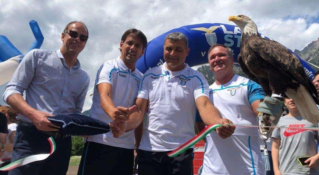 AURONZO GIORNO 1 - Inaugurato il Lazio Style Village: giocano Inzaghi e Peruzzi - FOTO&VIDEO