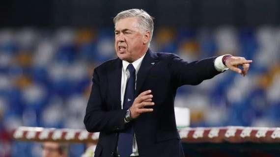 Napoli, respinto il ricorso per Ancelotti: non ci sarà contro la Roma