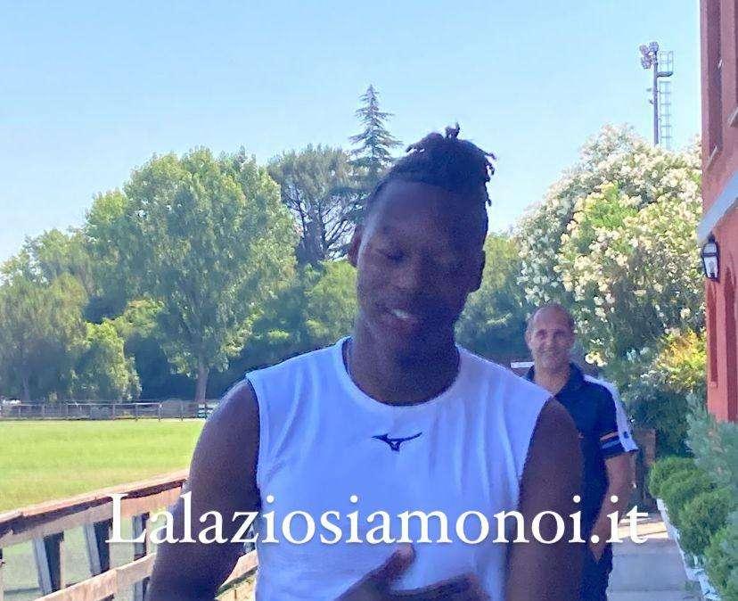 Lazio, terzo giorno di visite: ecco anche Noslin - FOTO