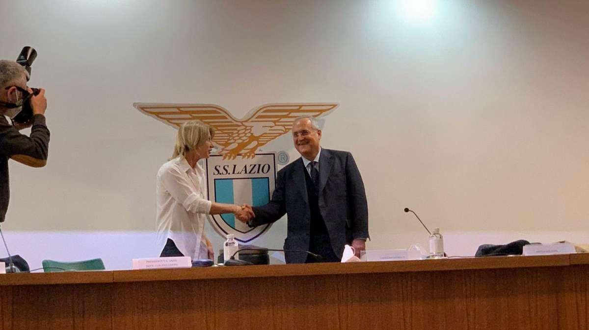 Lazio Women, Carolina Morace in visita all'Isokinetic - FOTO