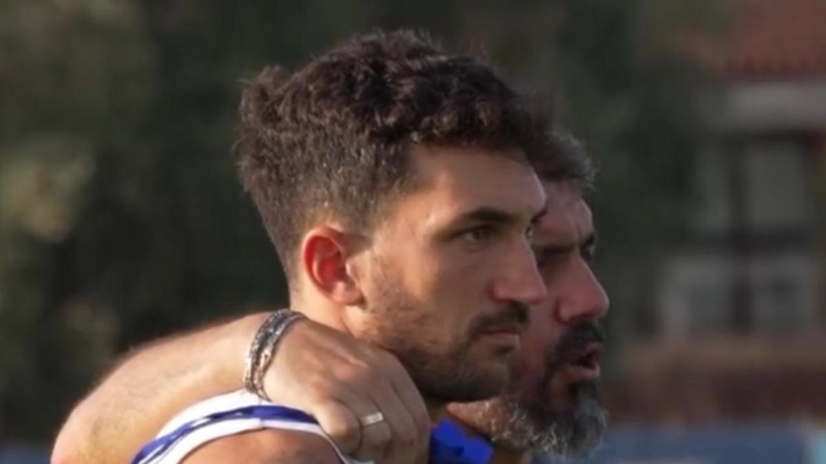 Lazio, Cataldi segue l’allenamento con Gattuso: il gesto del tecnico