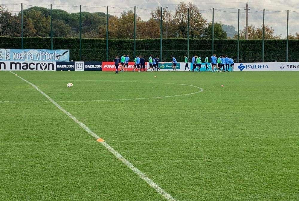 Lazio, ecco il nuovo muro a Formello: si illuminerà con lo scudetto - FOTO
