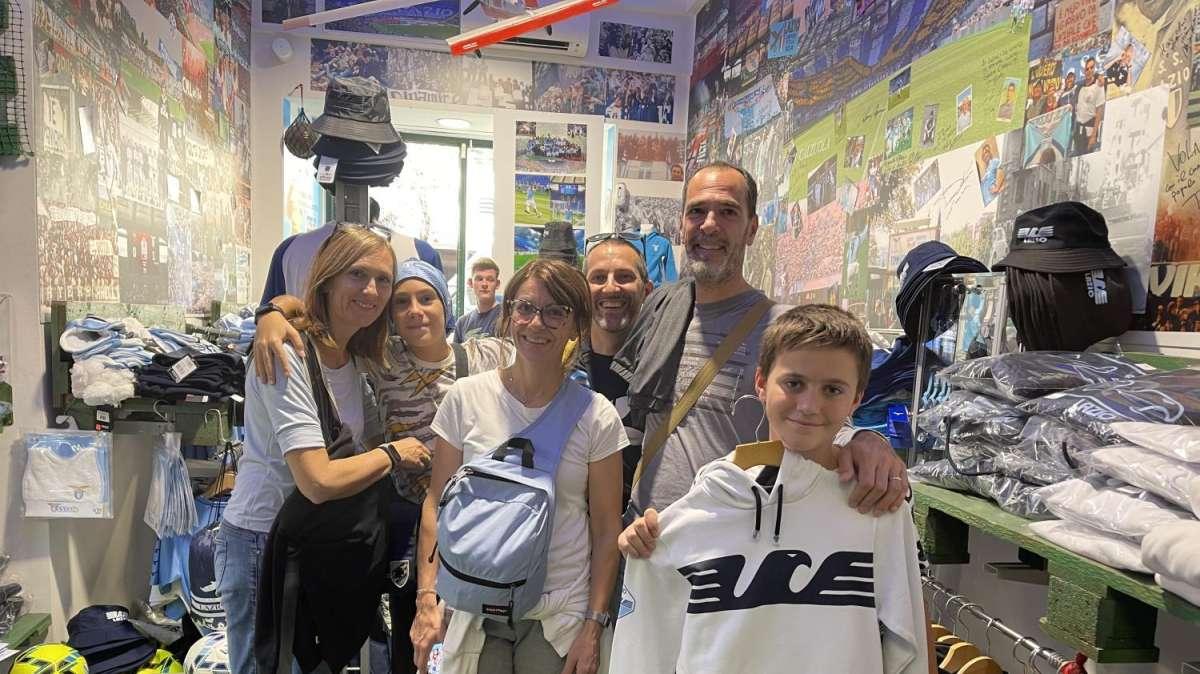 Lazio, da Rovereto per te: 600 km di puro amore -  FOTO