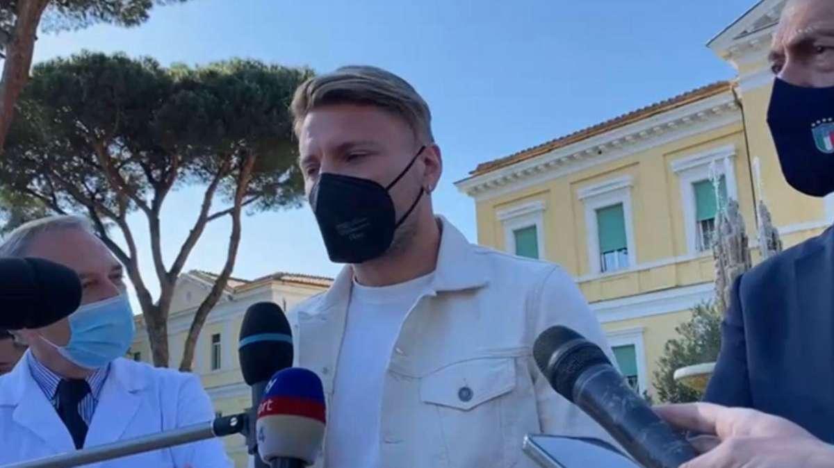 Italia, Immobile dopo il vaccino: "Siamo rimasti stupiti e felici, grazie per l'opportunità"