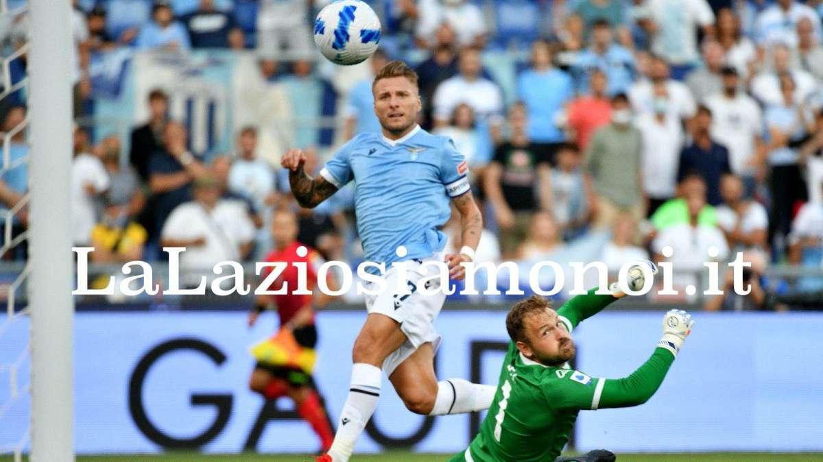 Lazio, Immobile fa tripletta e festeggia con il pubblico a fine gara - FT