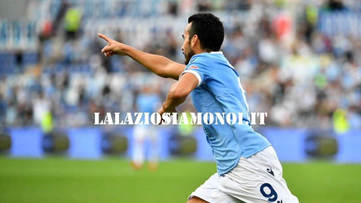 Lazio, Pedro protagonista nel derby e la società gli dedica la canzone della Carrà - FOTO 