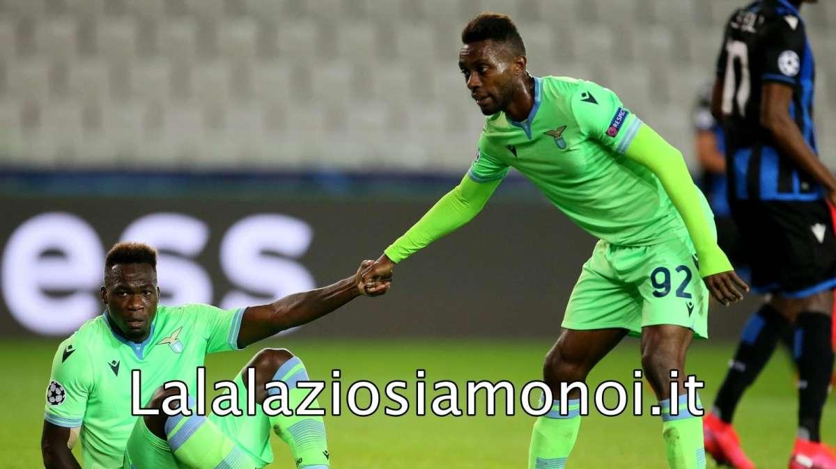 Bruges - Lazio, Akpa Akpro: "Grazie a dio prendiamo un punto" - FOTO