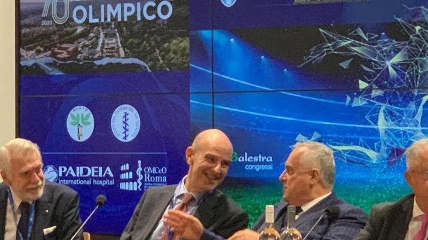 Lazio, Lotito: "L'atleta va in campo quando è perfettamente guarito. Il nostro staff..."
