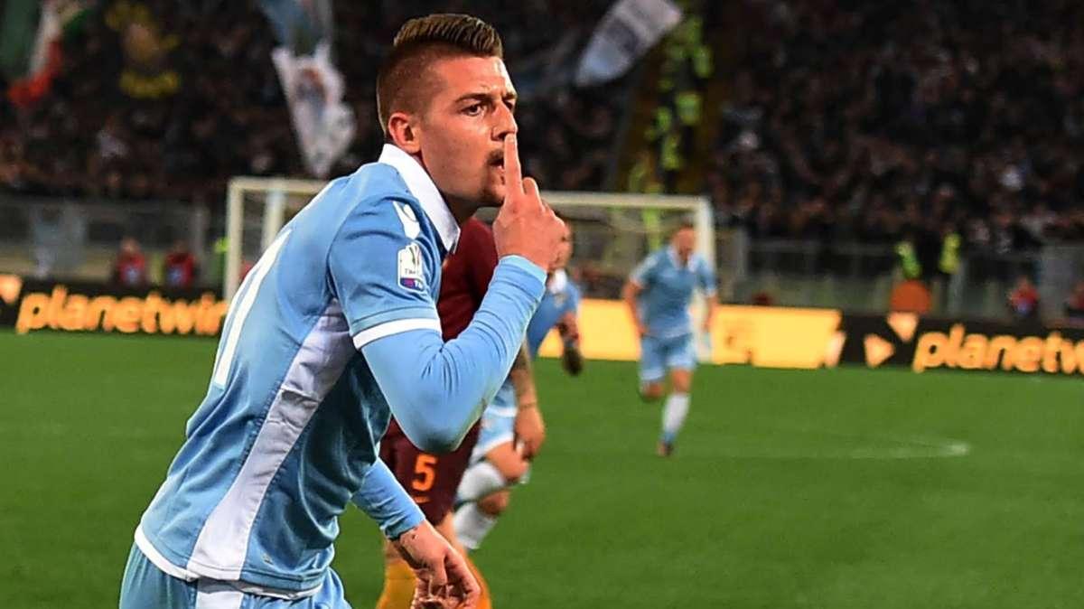 Festa Lazio: "Serata spettacolare". Milinkovic: "La cosa più bella della mia vita vincere il derby" - FOTO
