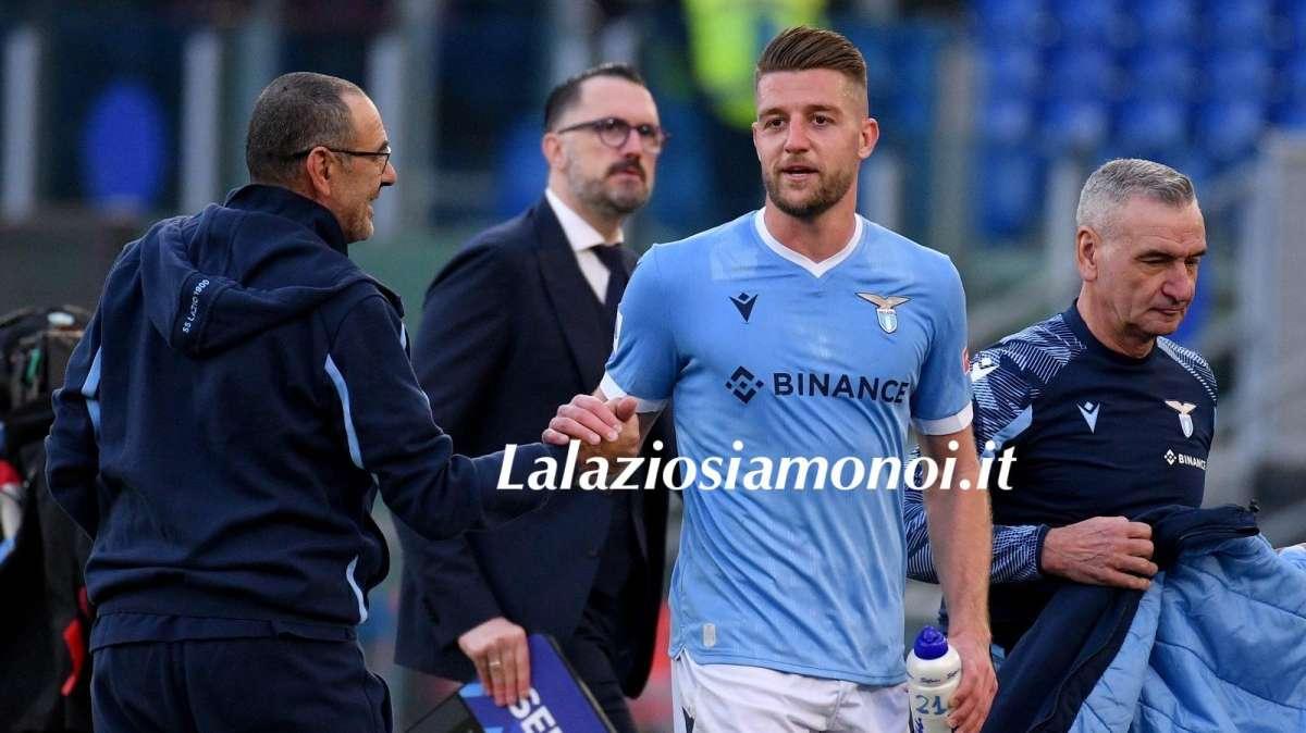 Lazio, Sarri su Milinkovic: "Ho parlato con il Var, mi ha detto..."