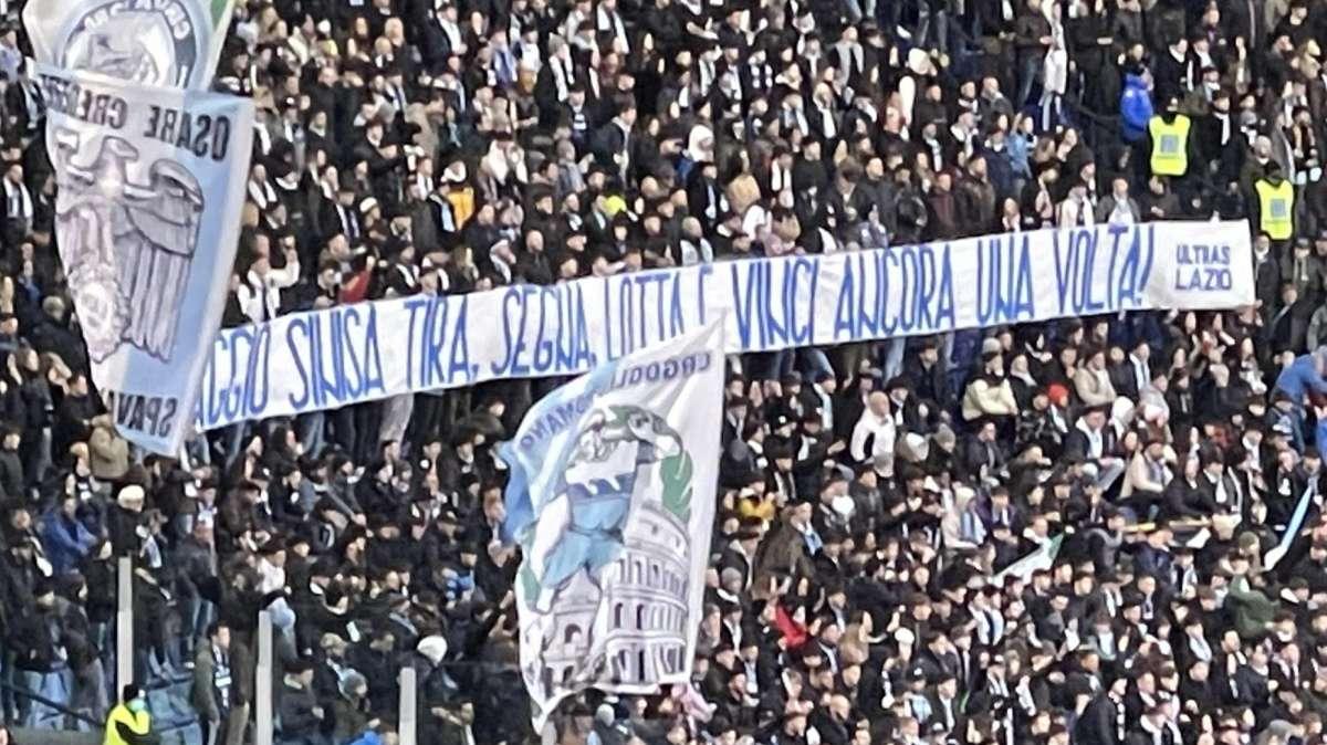 Lazio-Sassuolo, cori e striscione della Nord per Mihajlovic: “Vinci ancora” - FOTO