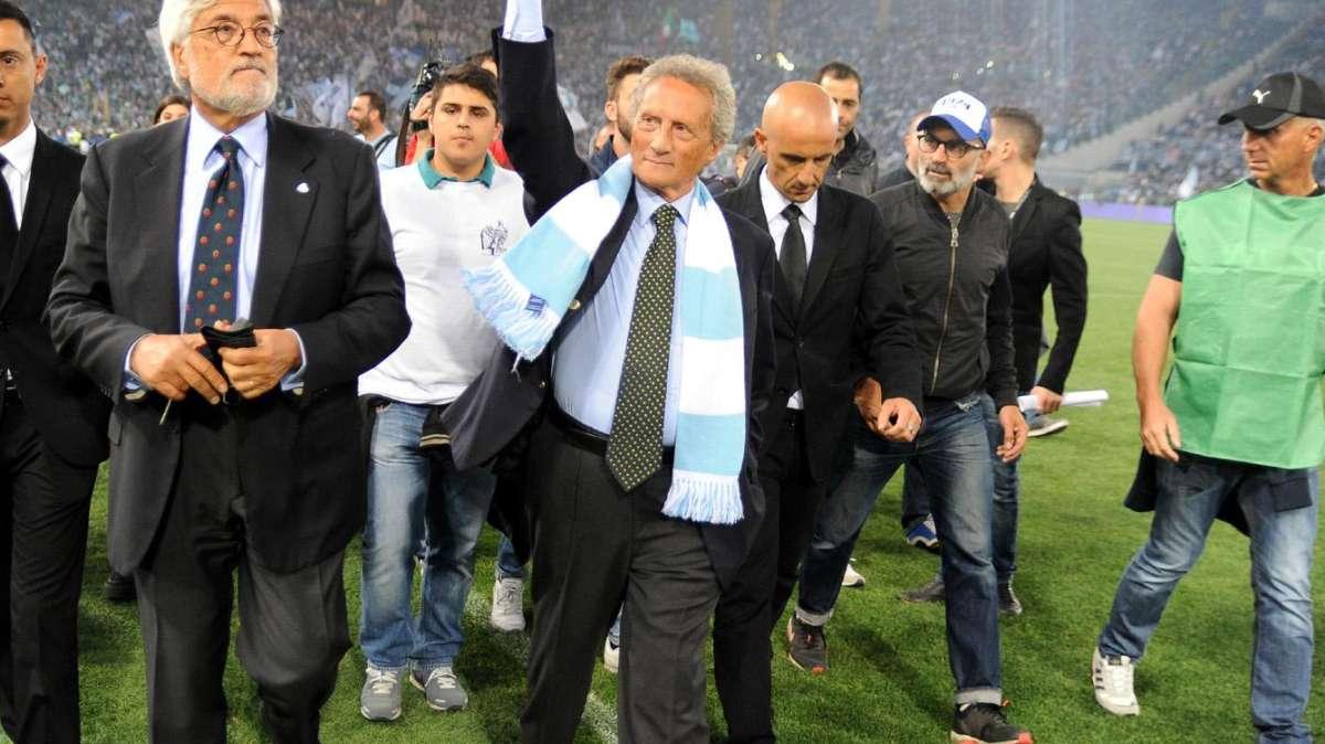Lazio, Cragnotti annuncia: "Soddisfatto dopo il Milan, tornerò all'Olimpico"