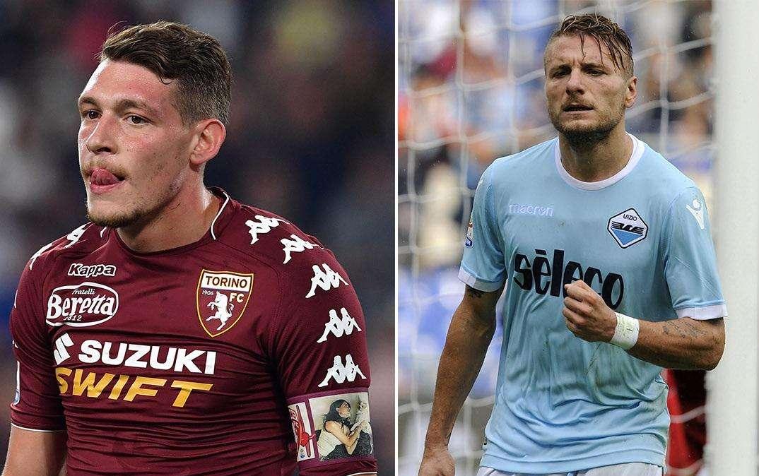 Lazio - Torino è Immobile contro Belotti: gli amici delusi che devono ritrovarsi a suon di gol