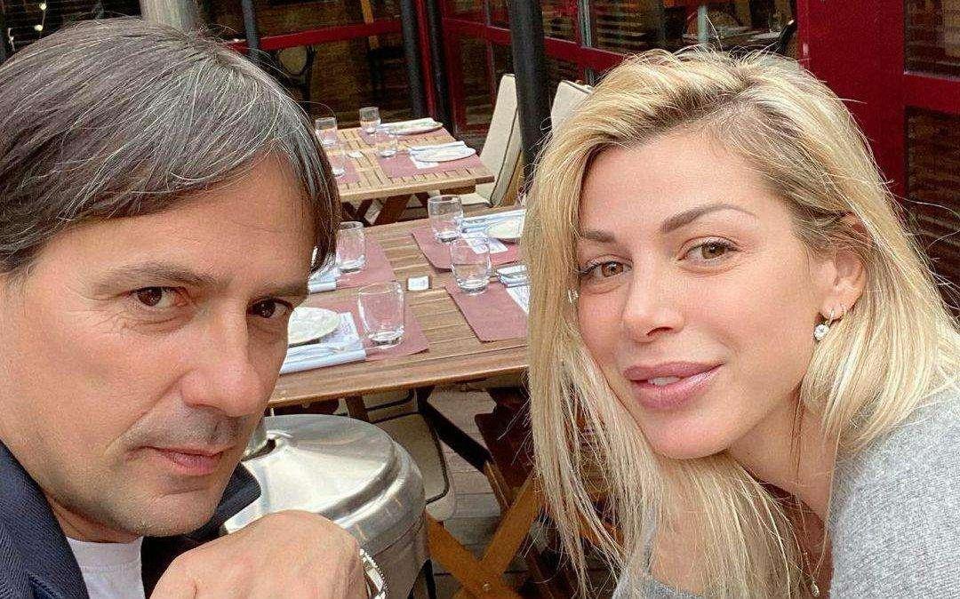 Lazio, 'love is in the air'. Pranzo fuori per Inzaghi e la moglie Gaia: "Il mio tutto" - FOTO