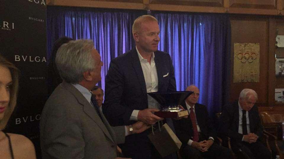 Premio Ussi, il ds Tare tra i premiati: "La Lazio è un punto di arrivo". Mancini: "Ottima stagione della Lazio"
