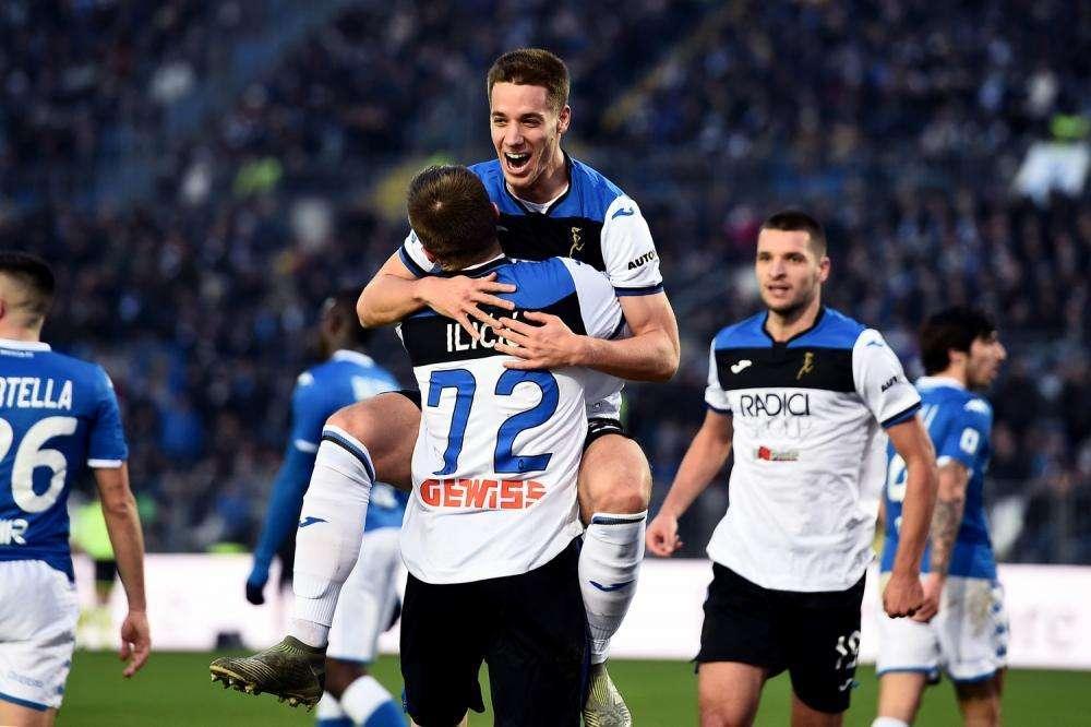 Serie A, l'Atalanta torna a vincere dopo un mese: Brescia ko. Lazio a +2