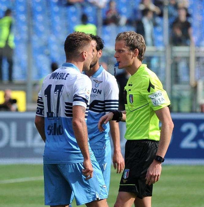 Lazio - Sampdoria, l'arbitro della gara: i precedenti con i biancocelesti