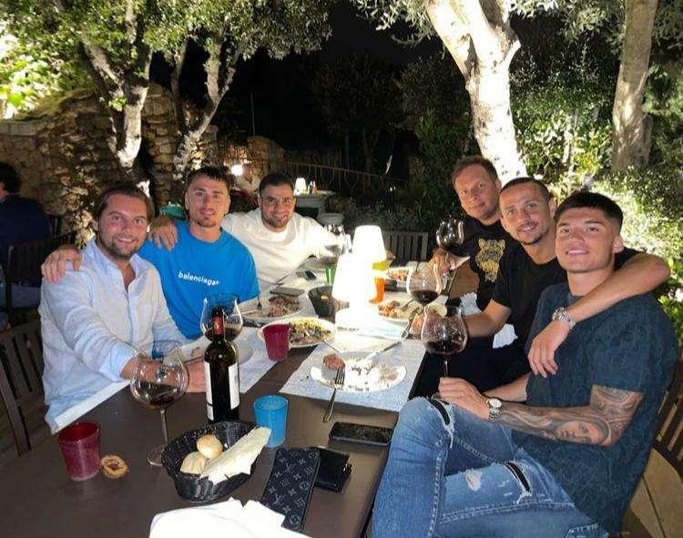 Lazio, Luiz Felipe a cena fuori con Correa e Patric - FOTO