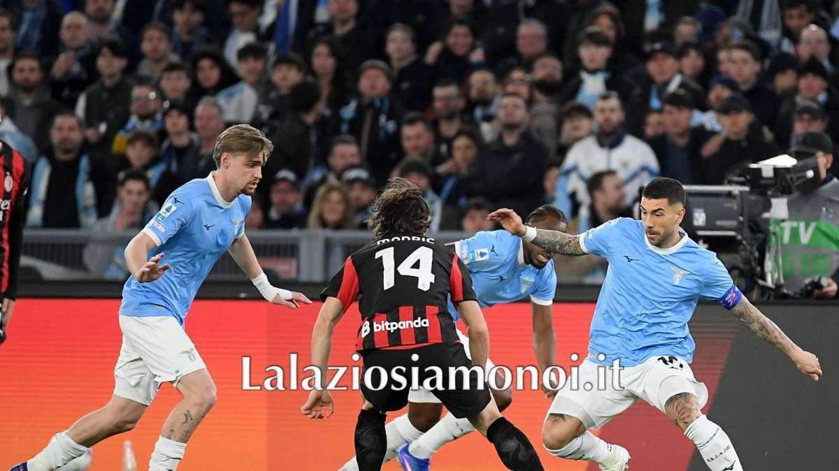 RIVIVI DIRETTA - Lazio - Milan 1-0, ai biancocelesti basta un gol di Isaksen