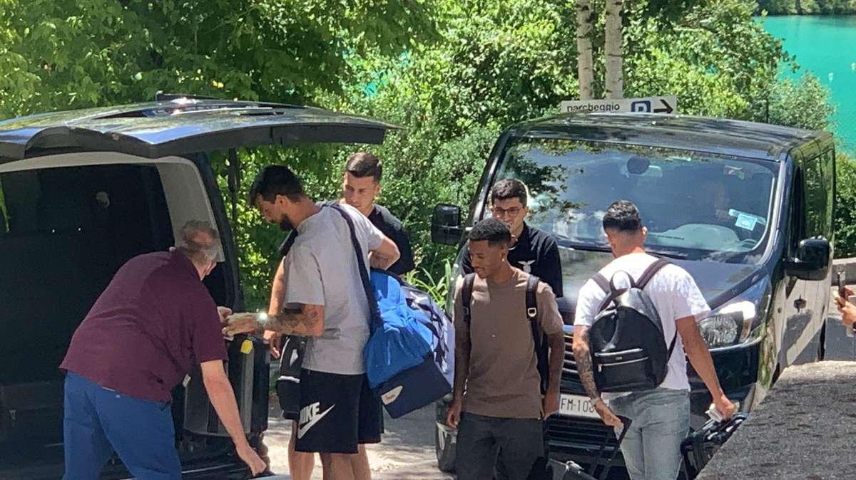 AURONZO GIORNO 4 - Lazio, l'arrivo dei nazionali e dei nuovi acquisti - FOTO&VIDEO