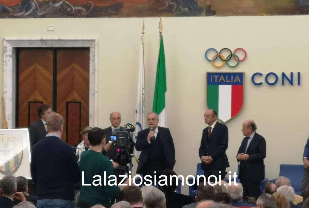 RIVIVI LA DIRETTA - Lazio, Premio Bigiarelli, Lotito: "Insieme tutto è possibile!" - F&V