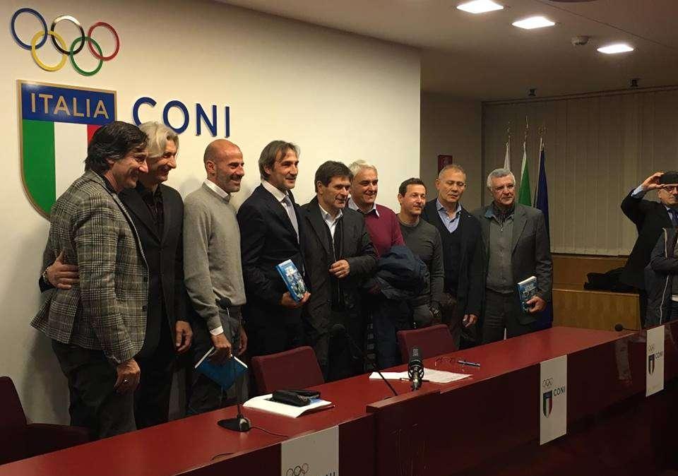 Coni, quanta Lazio alla presentazione del libro di Gregucci 'I colori dei miei sentimenti'
