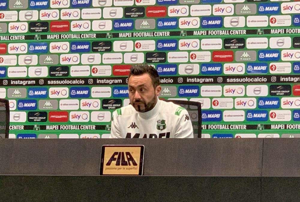 Sassuolo, De Zerbi: "Lazio? Sappiamo come metterla in difficoltà"