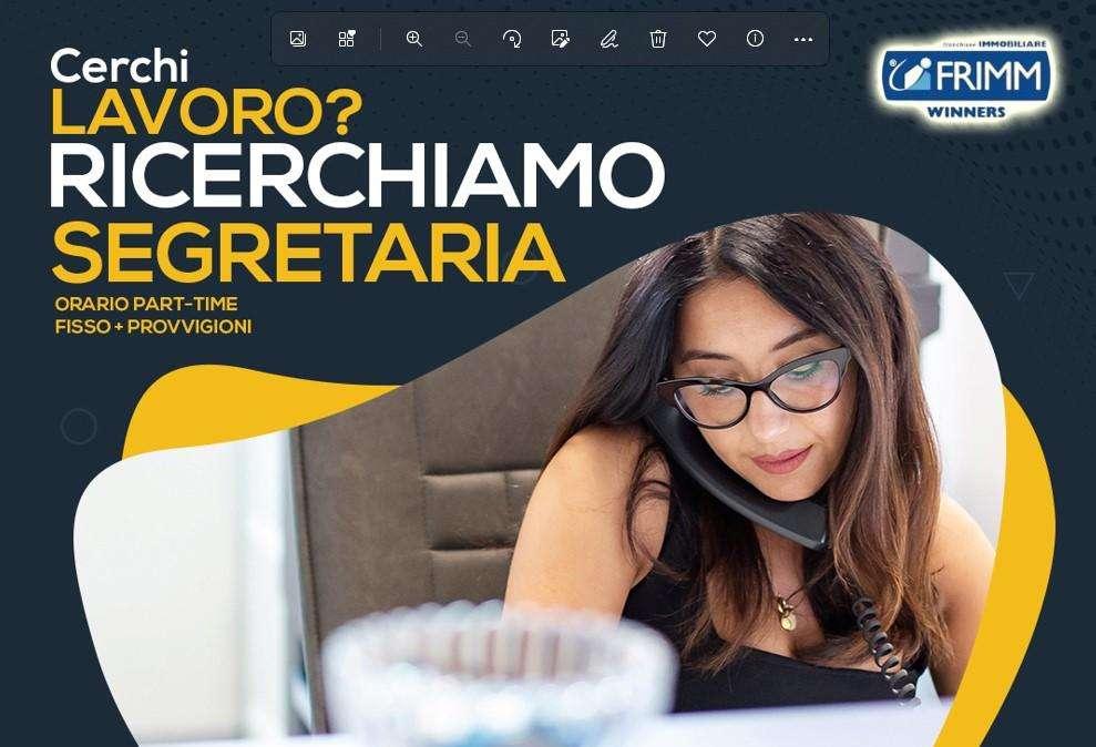 CERCO LAVORO | SEGRETARIA PART-TIME A ROMA | CONTATTA SUBITO FRIMM WINNERS FISSO+PROVVIGIONI