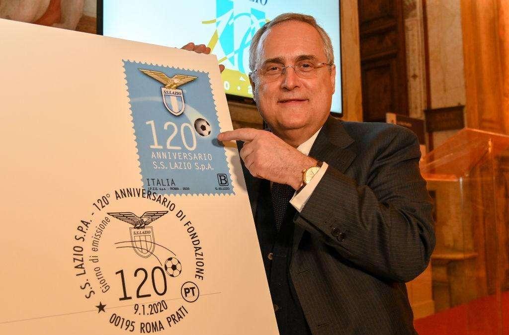 Lazio, in vendita il francobollo celebrativo per i 120 anni