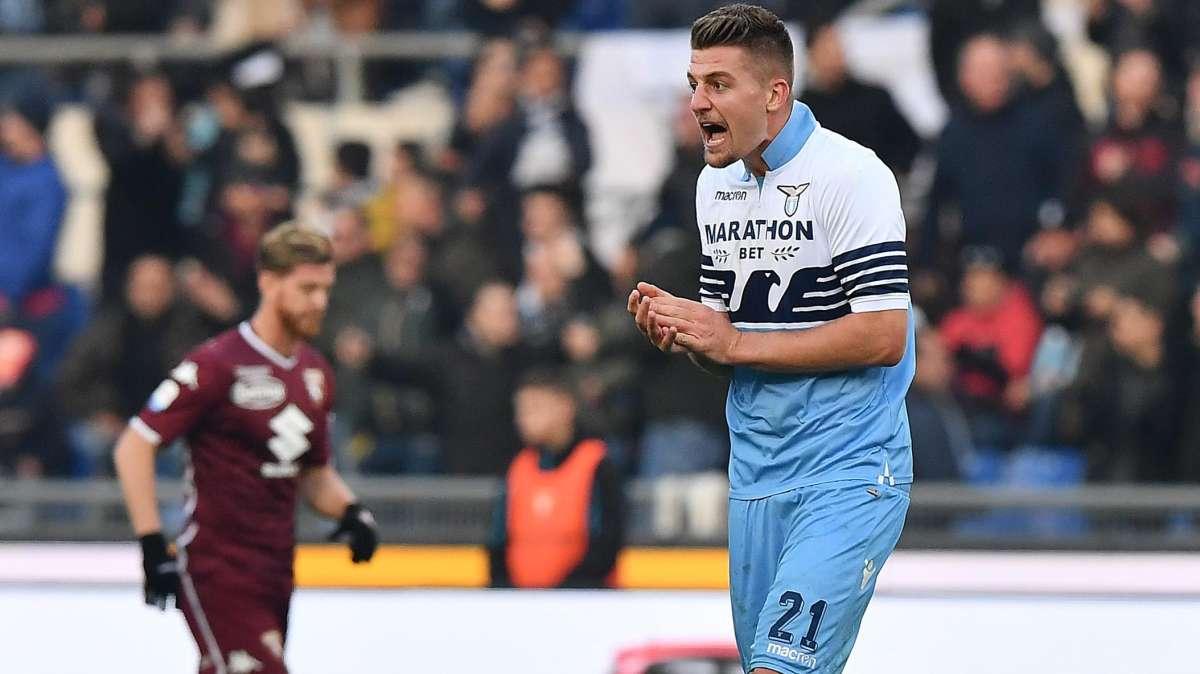 Lazio - Torino, Milinkovic: "Abbiamo bisogno dei tifosi. Il mio gol nel 2018 uno dei più belli"