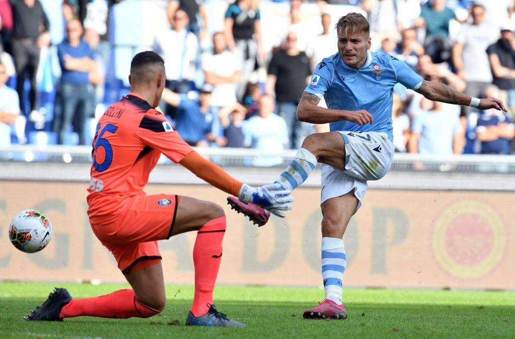 Atalanta - Lazio, le statistiche del match: Immobile l'uomo delle ripartenze