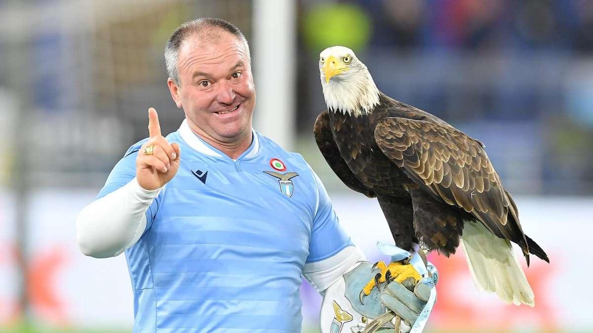 Lazio-Spezia, il falconiere Bernabè: “Il volo di Olympia sarà diverso. Ecco il motivo”
