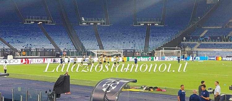 Lazio - Atletico Madrid, rifinitura all'Olimpico per i Colchoneros - FOTO&VIDEO