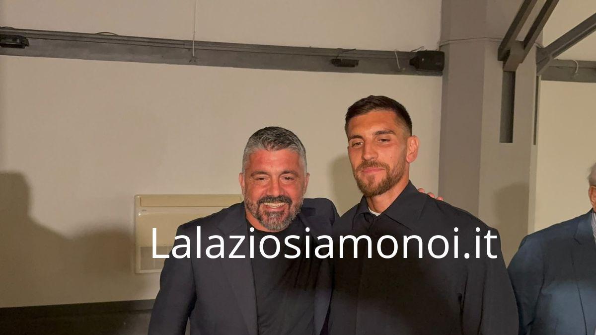 Premio Colalucci, l'incontro tra Gattuso e Pellegrini: cosa si sono detti