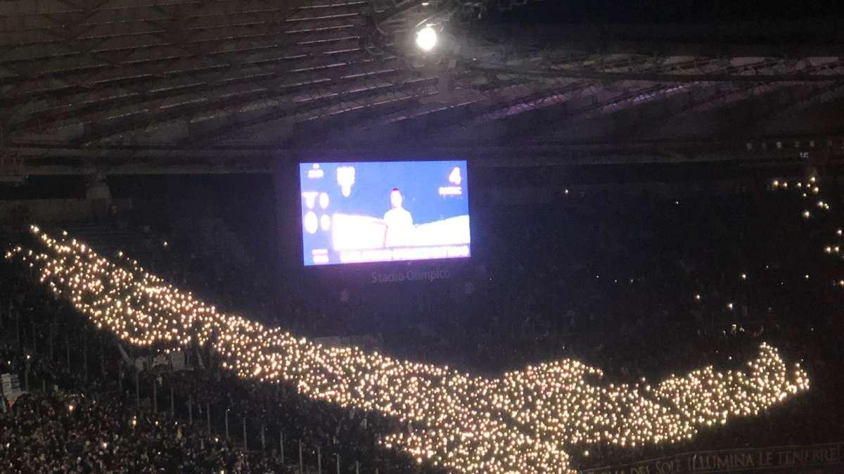 Lazio - Verona, altro spettacolo della Curva Nord: la scenografia - FOTO