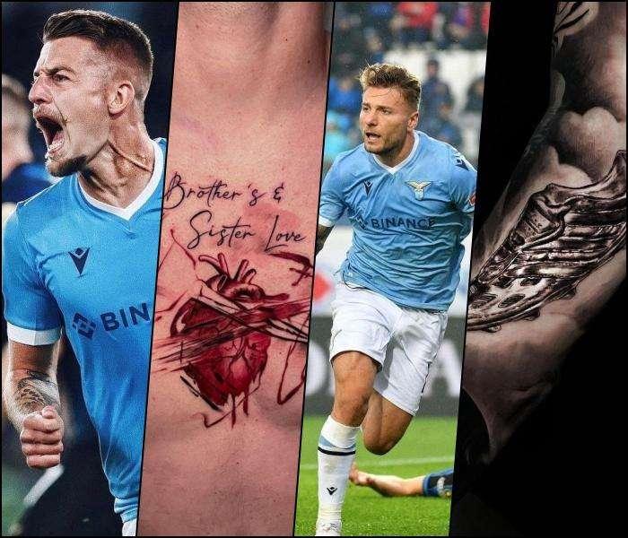 Milinkovic-Immobile, che tatuaggi! L'artista: "Buona la prima col Sergente, Ciro un privilegio" - FOTO