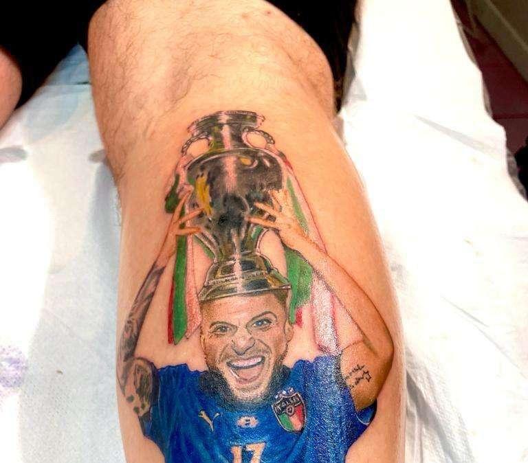 "Ciro vanto nostro". Tommaso e il tatuaggio dedicato a Immobile - FOTO