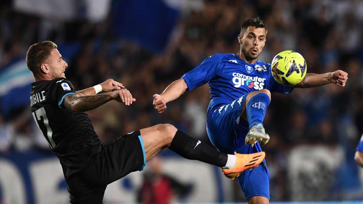 IL TABELLINO di Empoli - Lazio 0-2