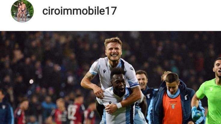 Cagliari - Lazio, la gioia social dei calciatori: "Orgogliosi di questo gruppo"