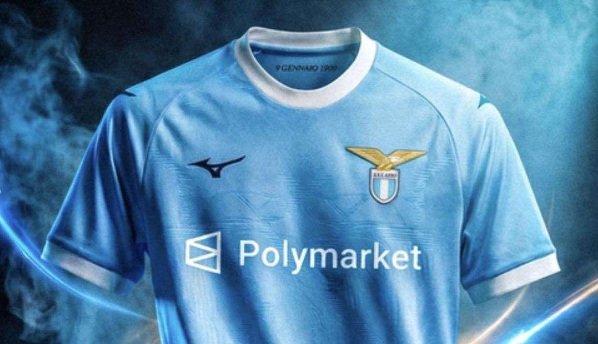 UFFICIALE - Lazio, il nuovo main sponsor è Polymarket: l'annuncio