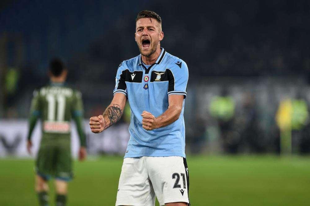 Lazio - Inter, il retroscena dell'intervallo: Milinkovic e il discorso ai compagni