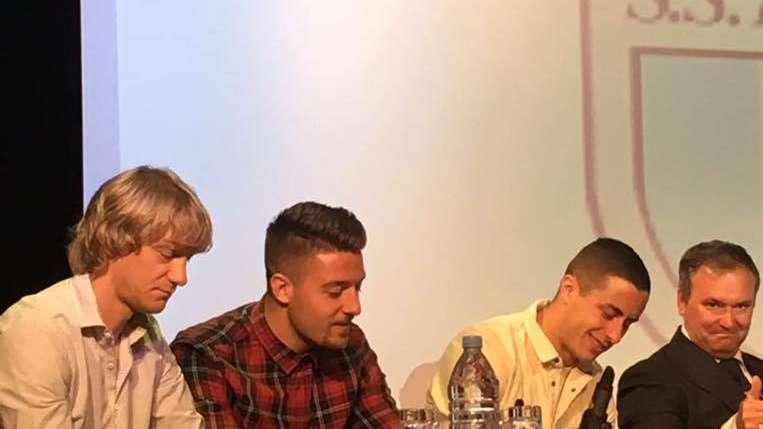 Lazio nelle scuole, Milinkovic: "Il derby è il derby!". Basta: "Da piccolo amavo Gascoigne" 