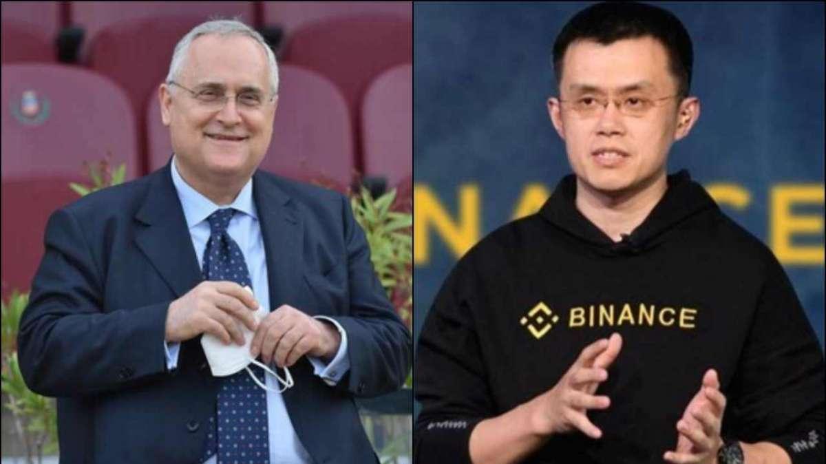 Lazio, Lotito incontrerà il Ceo di Binance. E i tifosi sognano…
