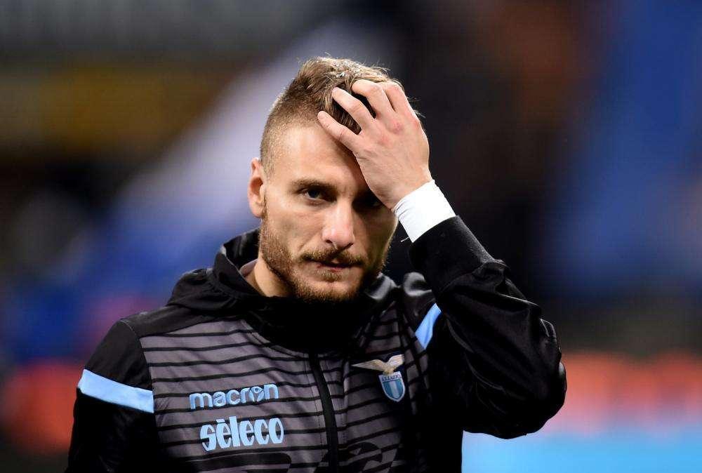 Lazio - Chievo, Immobile infortunato: l'attaccante è atteso in Paideia