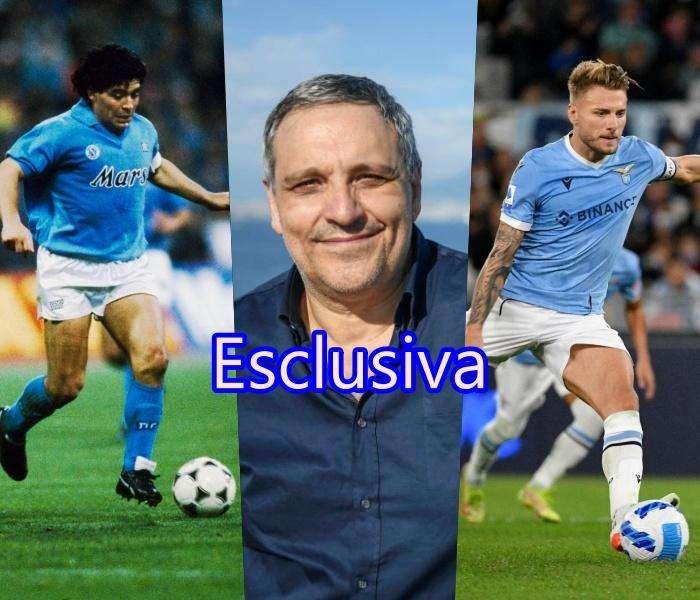Napoli-Lazio, de Giovanni: "Sarri un maestro, Maradona un'identità. Chi critica Immobile è folle"