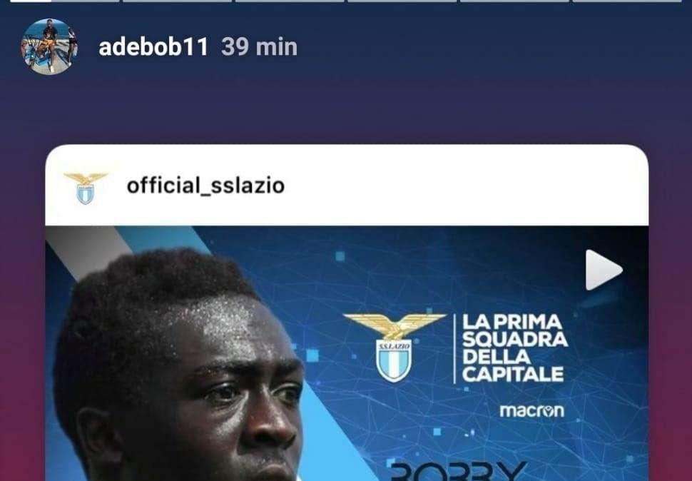 Lazio, Adekanye commenta il trasferimento: “Sono molto felice" - FOTO