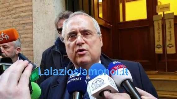Lazio, Lotito: "Voglio trasformare i sogni in realtà. Mercato? Vedremo le esigenze..." - VD