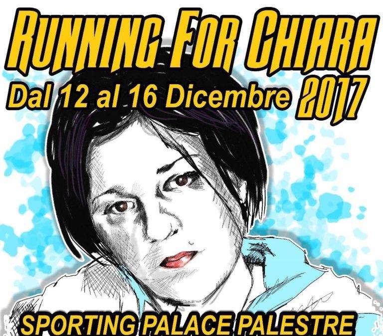 Torna 'Running for Chiara': dal 12 al 16 dicembre l'evento benefico per Chiara Insidioso