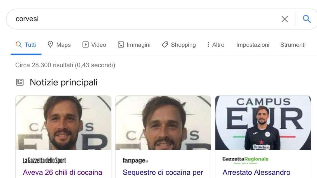Arresto Corvesi, il titolo fazioso della Gazzetta. Ma la Lazio risponde... - FOTO