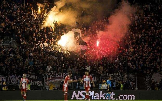 Partizan - Stella Rossa, derby senza restrizioni del Governo serbo - FOTO